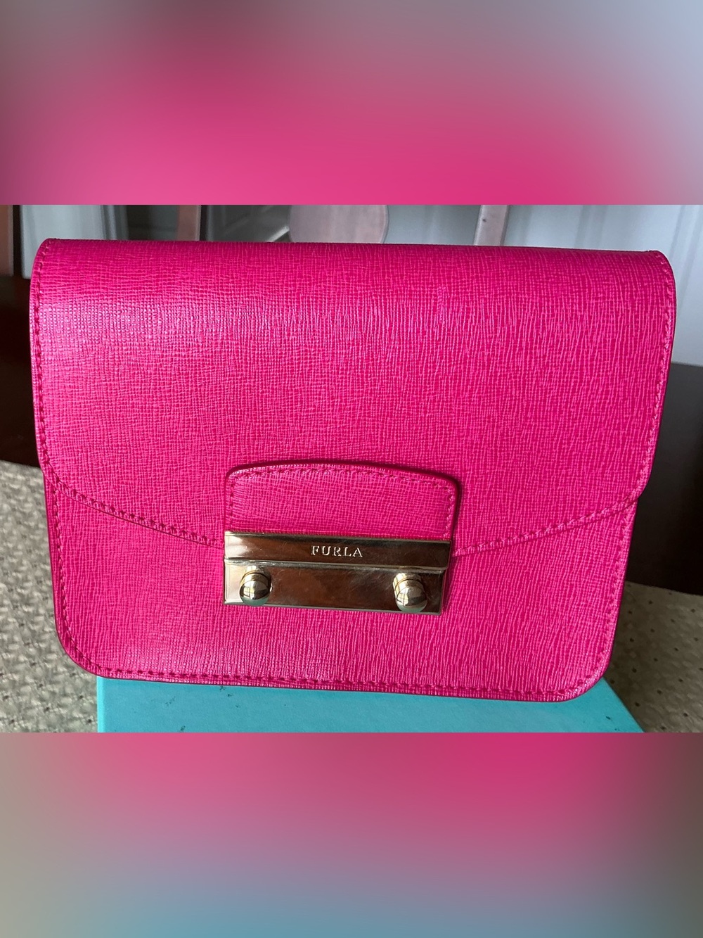 Furla Julia Mini Bag Gloss Pink